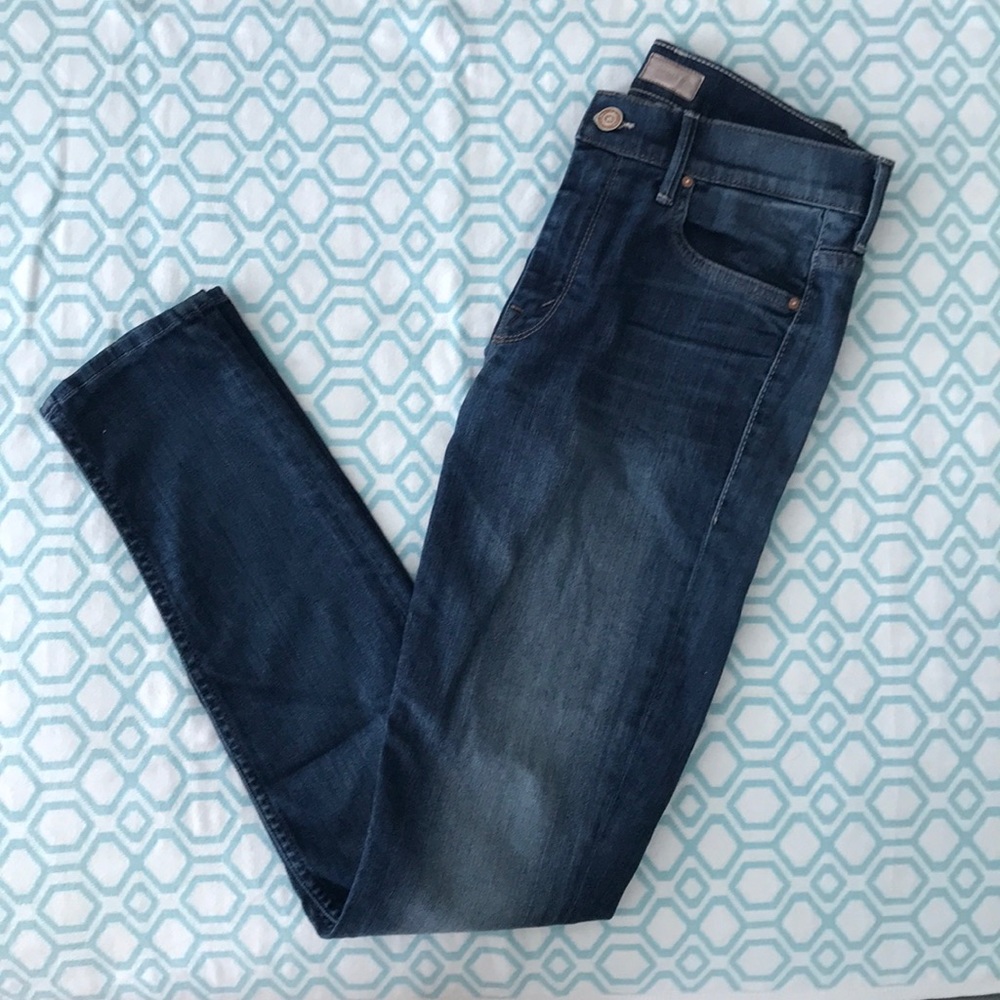 MOTHER Jeans THE MUSE Skinny Medium Wash
